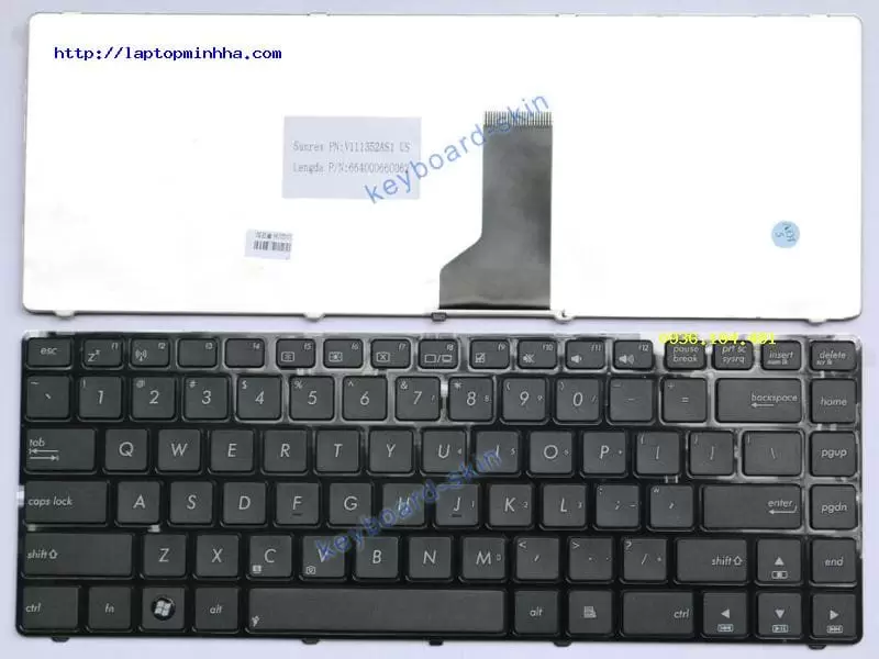 Bàn phím dùng cho laptop Asus X45c