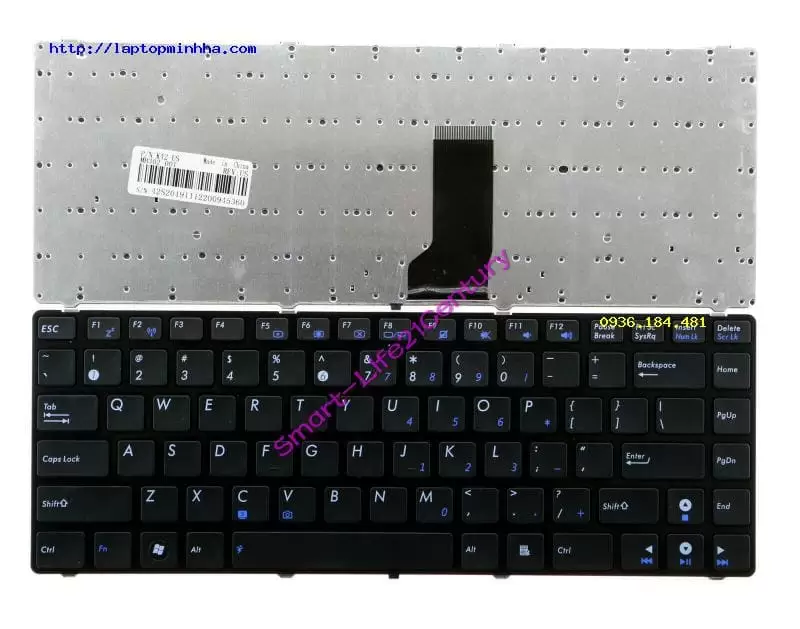 Bàn phím dùng cho laptop Asus n82