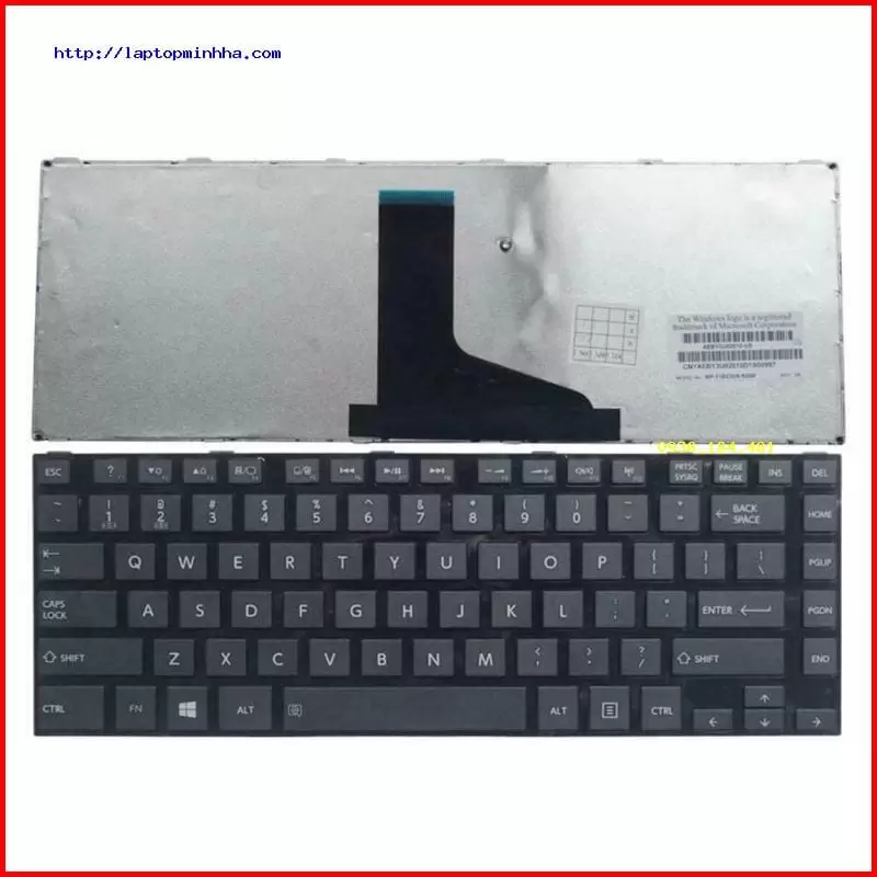 Bàn phím dùng cho laptop Toshiba Satellite M800