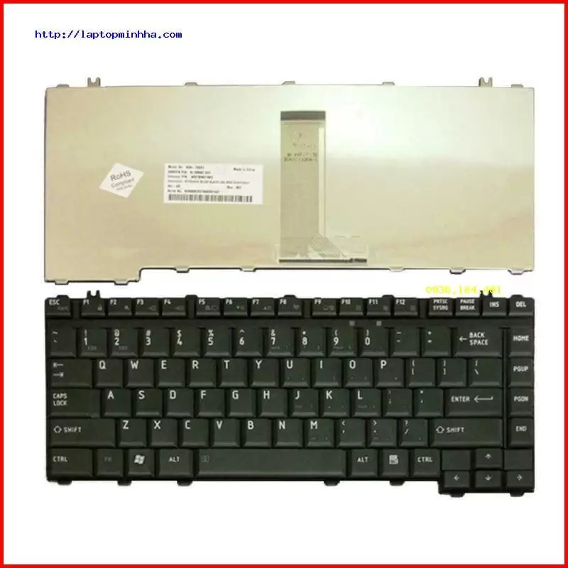 Bàn phím dùng cho laptop Toshiba Satellite A200