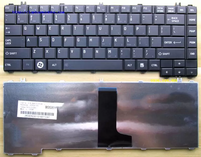 Bàn phím dùng cho laptop Toshiba Satellite C600D