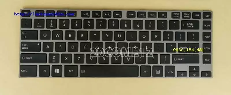 Bàn phím dùng cho laptop Toshiba Satellite L40-SP