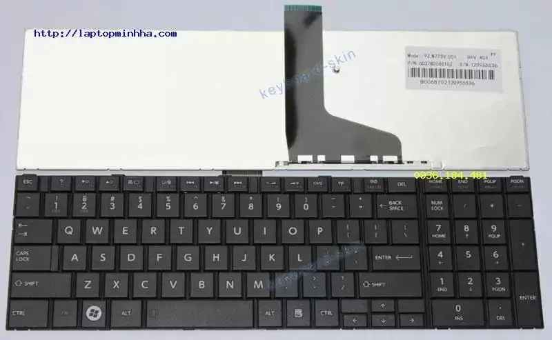 Bàn phím laptop Toshiba Satellite P855D