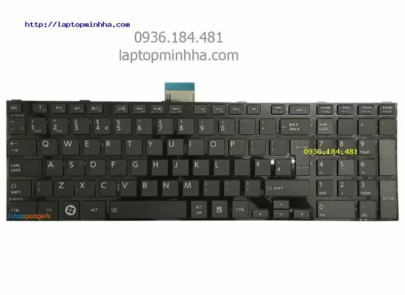 Bàn phím dùng cho laptop Toshiba Satellite S855D