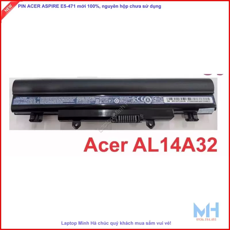 Pin laptop Acer Aspire E5-471