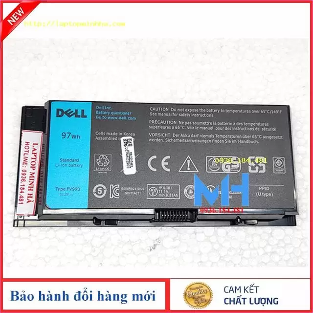 Pin laptop Dell Precision M6600 M4800 M4600 M4700 M6800 M6700