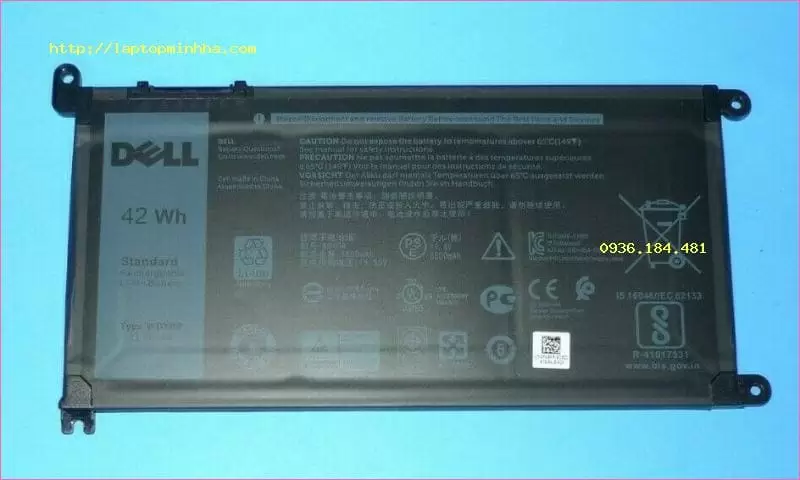 Pin laptop Dell Inspiron 7579 Zin