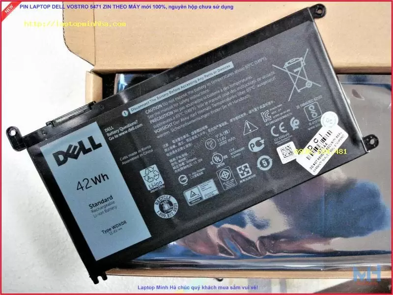 Pin laptop Dell VOSTRO 5471 Zin