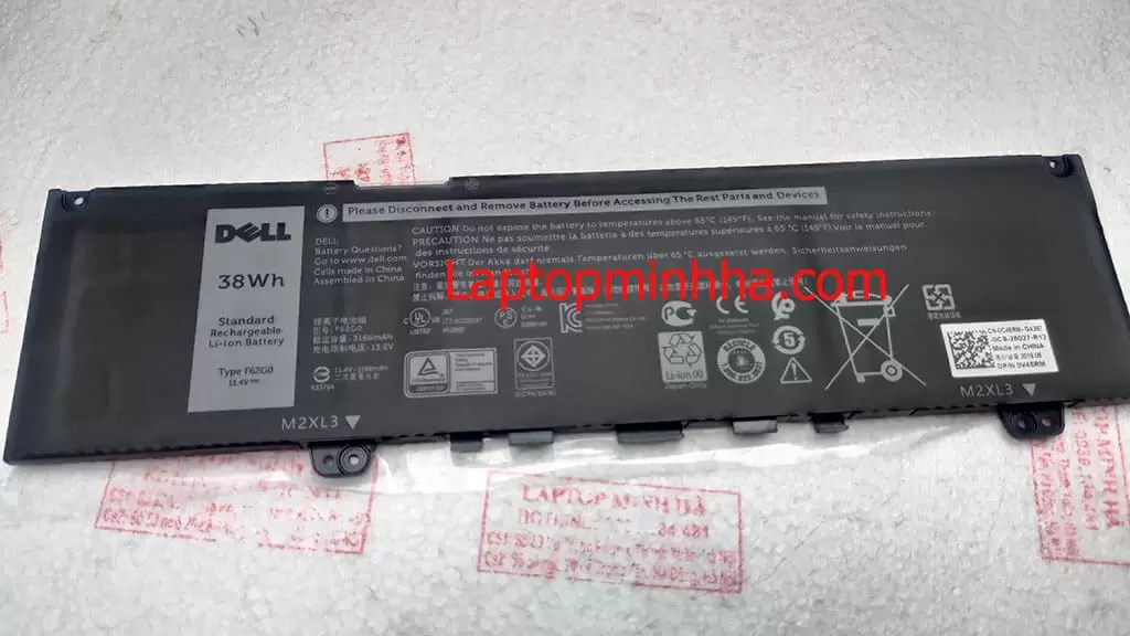 Pin laptop Dell P83G001