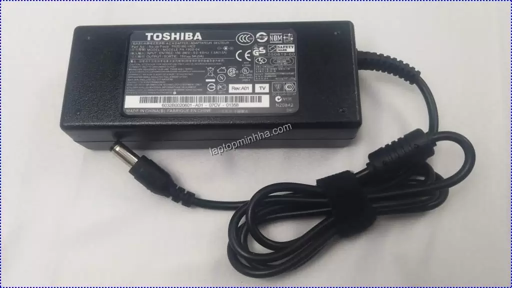 Sạc laptop Toshiba Portege R500-S5002X