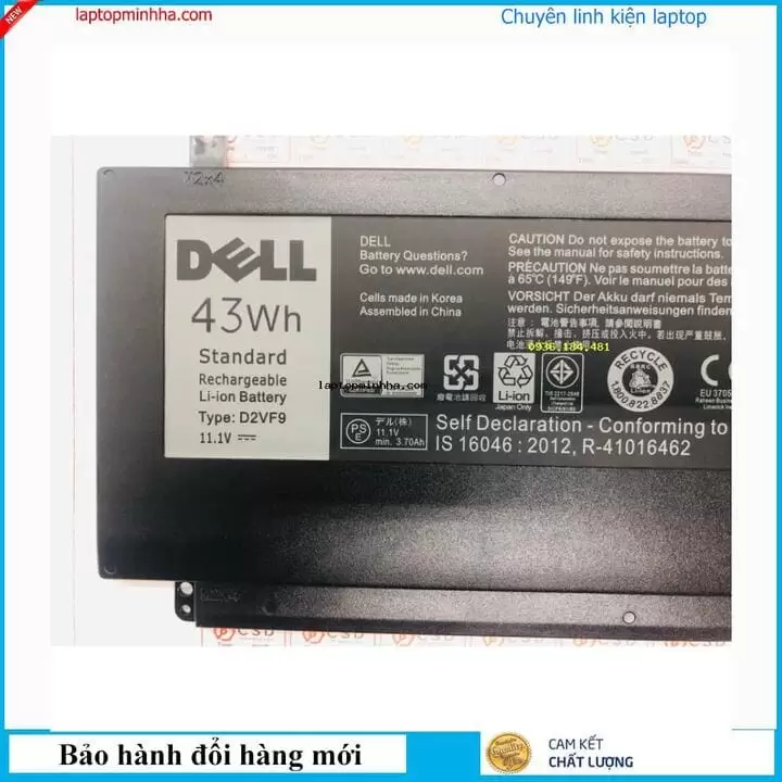 Pin laptop Dell V5459