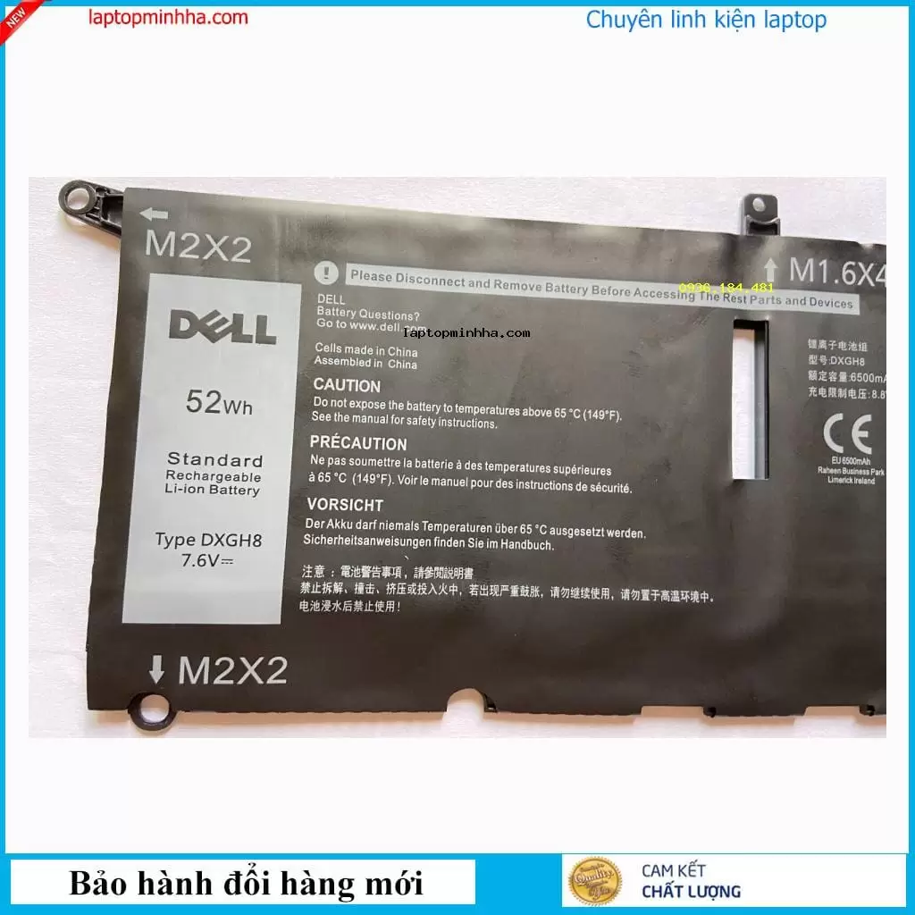 Pin laptop Dell HK6N5