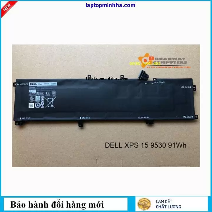 Pin laptop Dell XPS 9535