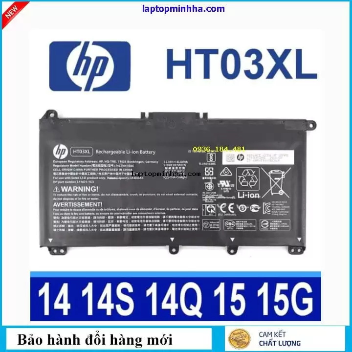 Pin dùng cho laptop HP Pavilion 15-ef1073od