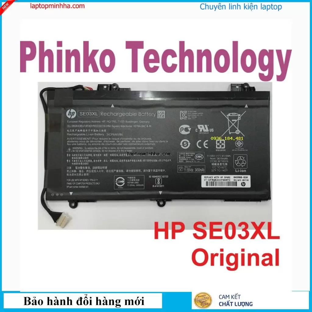 Pin laptop HP PAVILION 14-AL077TX