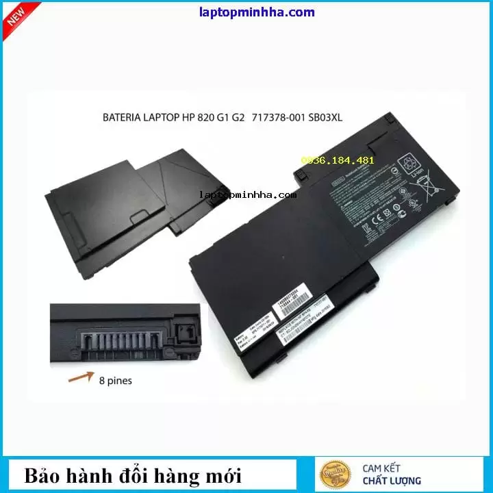 Pin laptop HP Elitebook 820 G2 