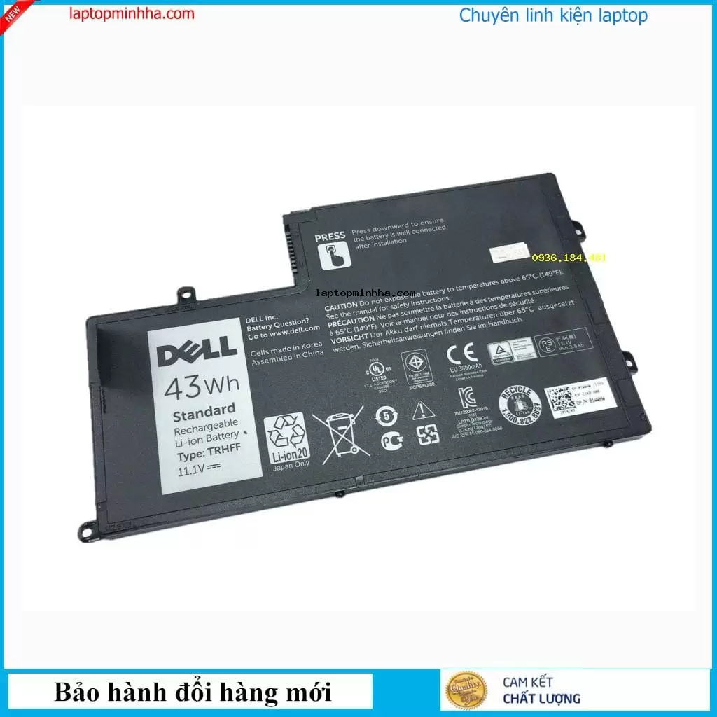 Pin laptop Dell 01WWHW