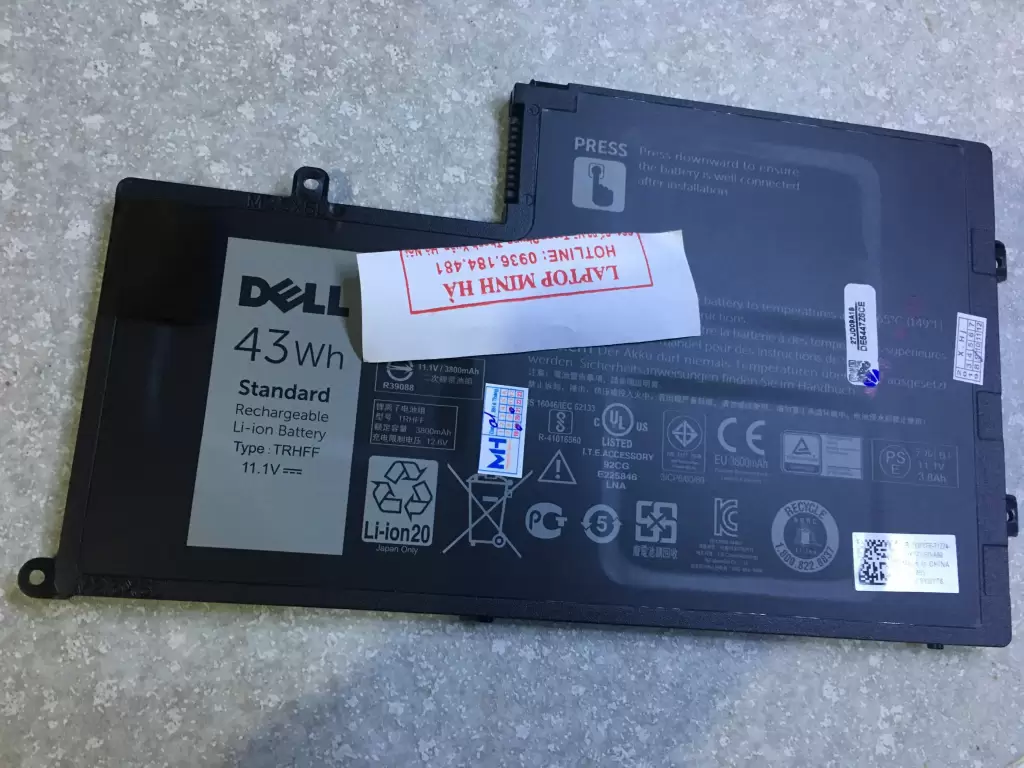  ảnh phóng to thứ   3 của   Pin Dell VVMKC