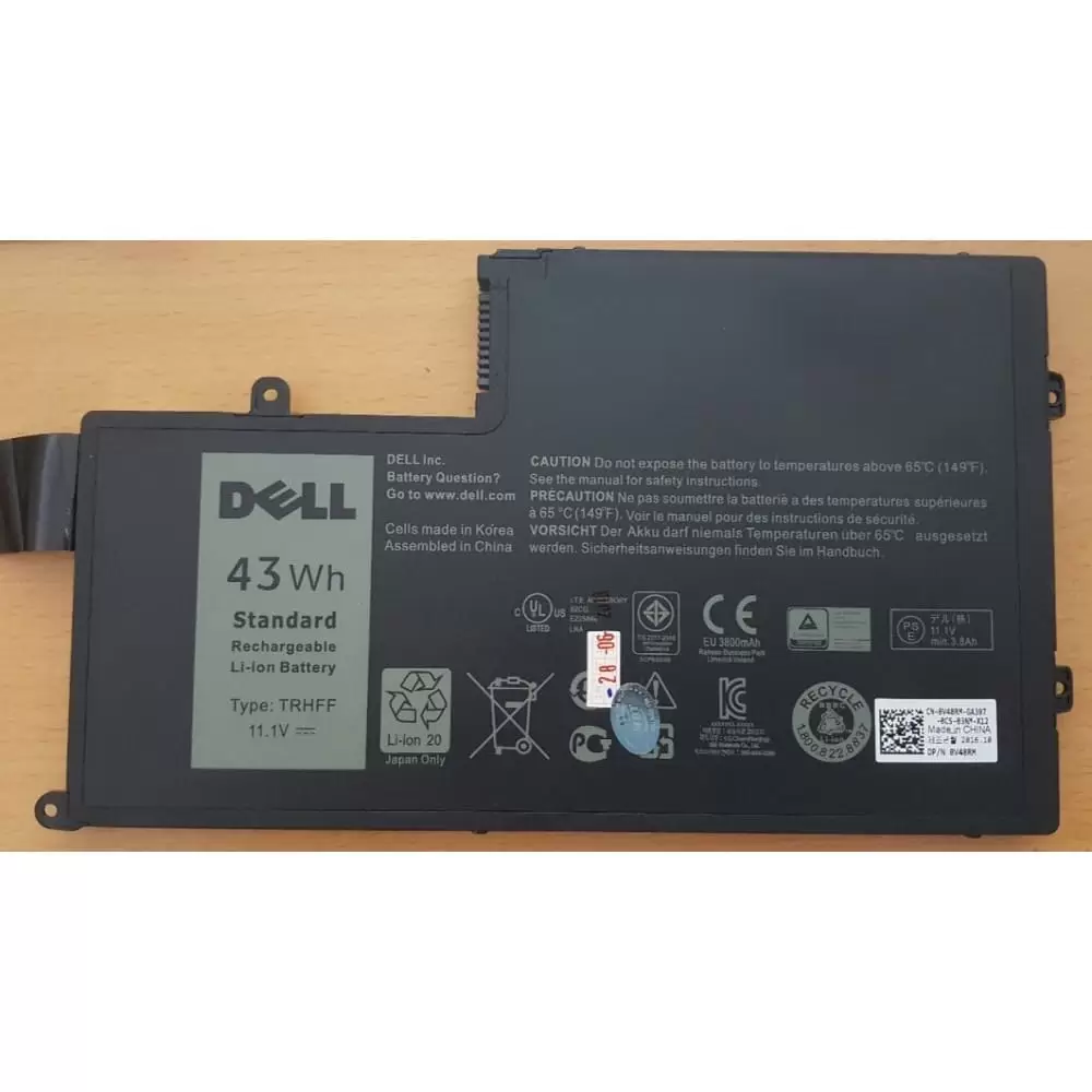 Pin laptop Dell P38F