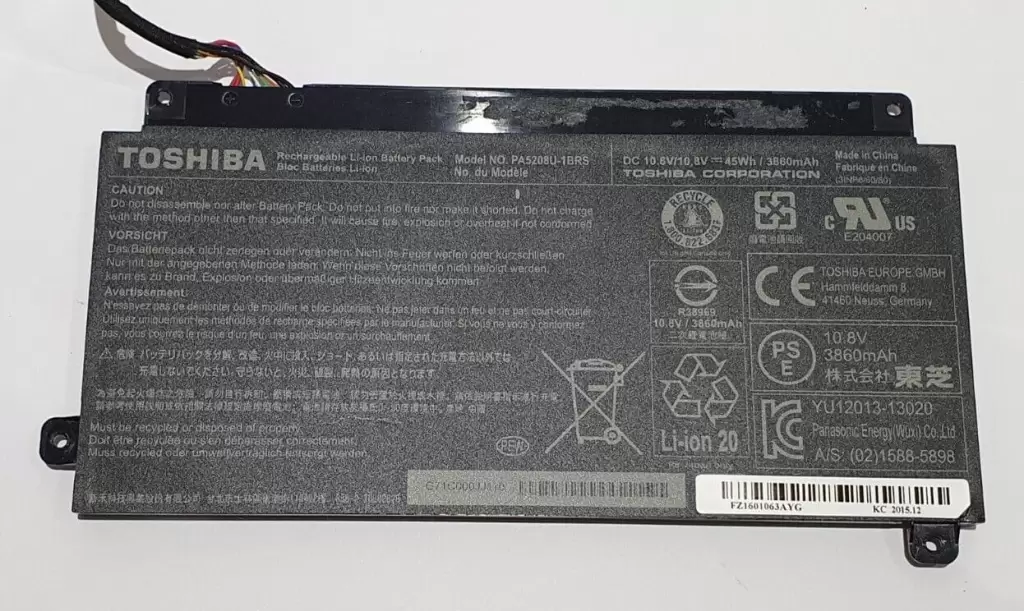 ảnh phóng to đại diện của  Pin laptop Toshiba Chromebook C3300