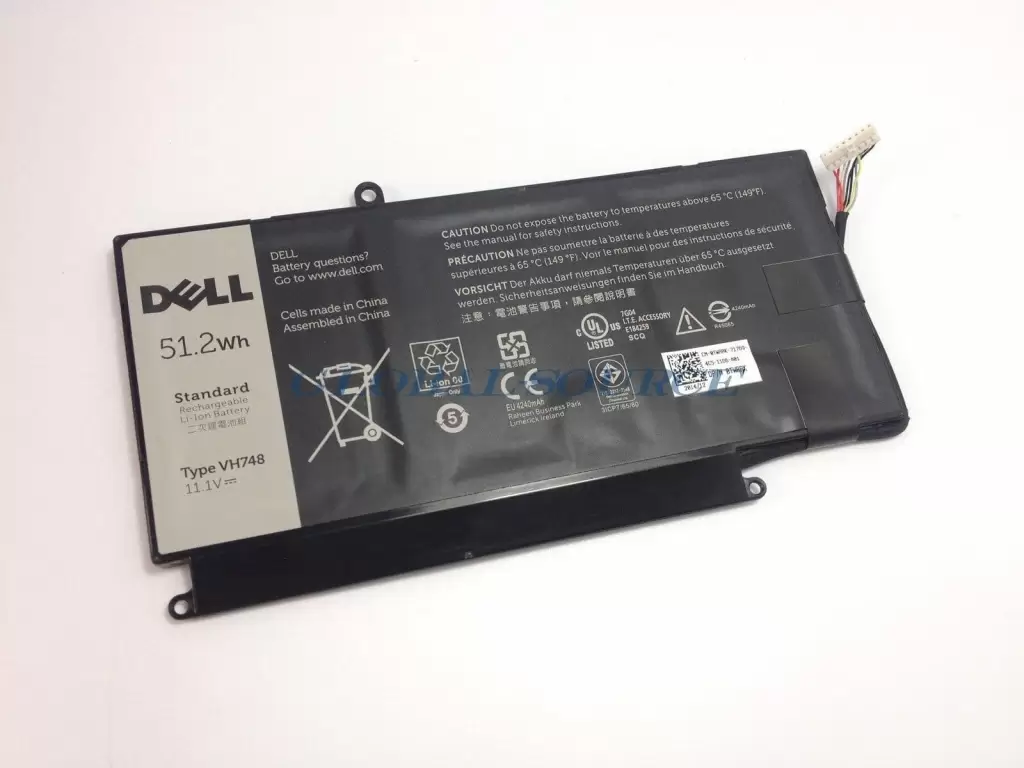 Pin laptop Dell P41G002