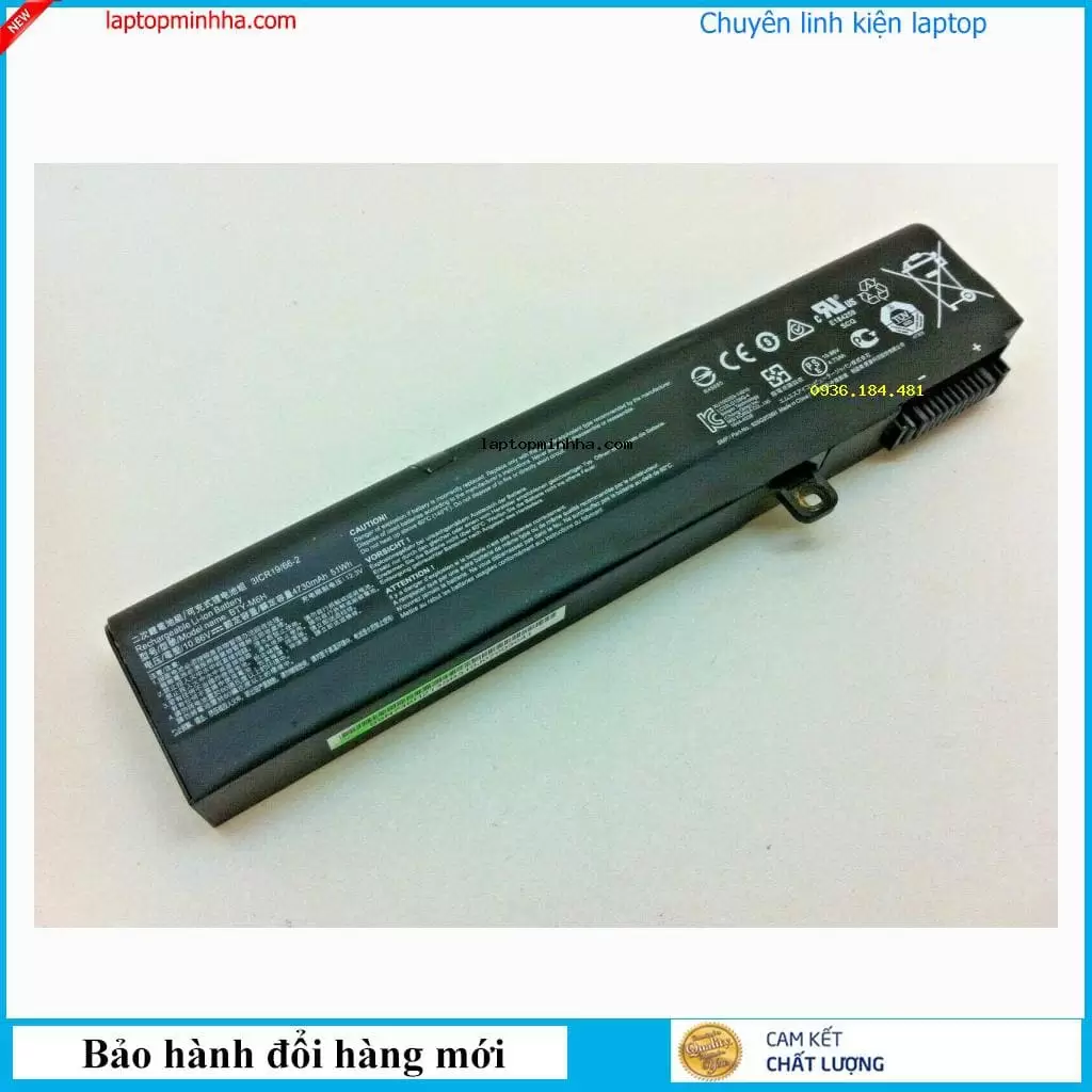 ảnh phóng to thứ   4 của   Pin MSI 3ICR19/66-2 Zin