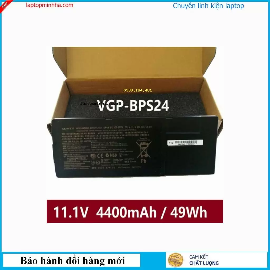 Pin laptop Sony VGP-BPL24