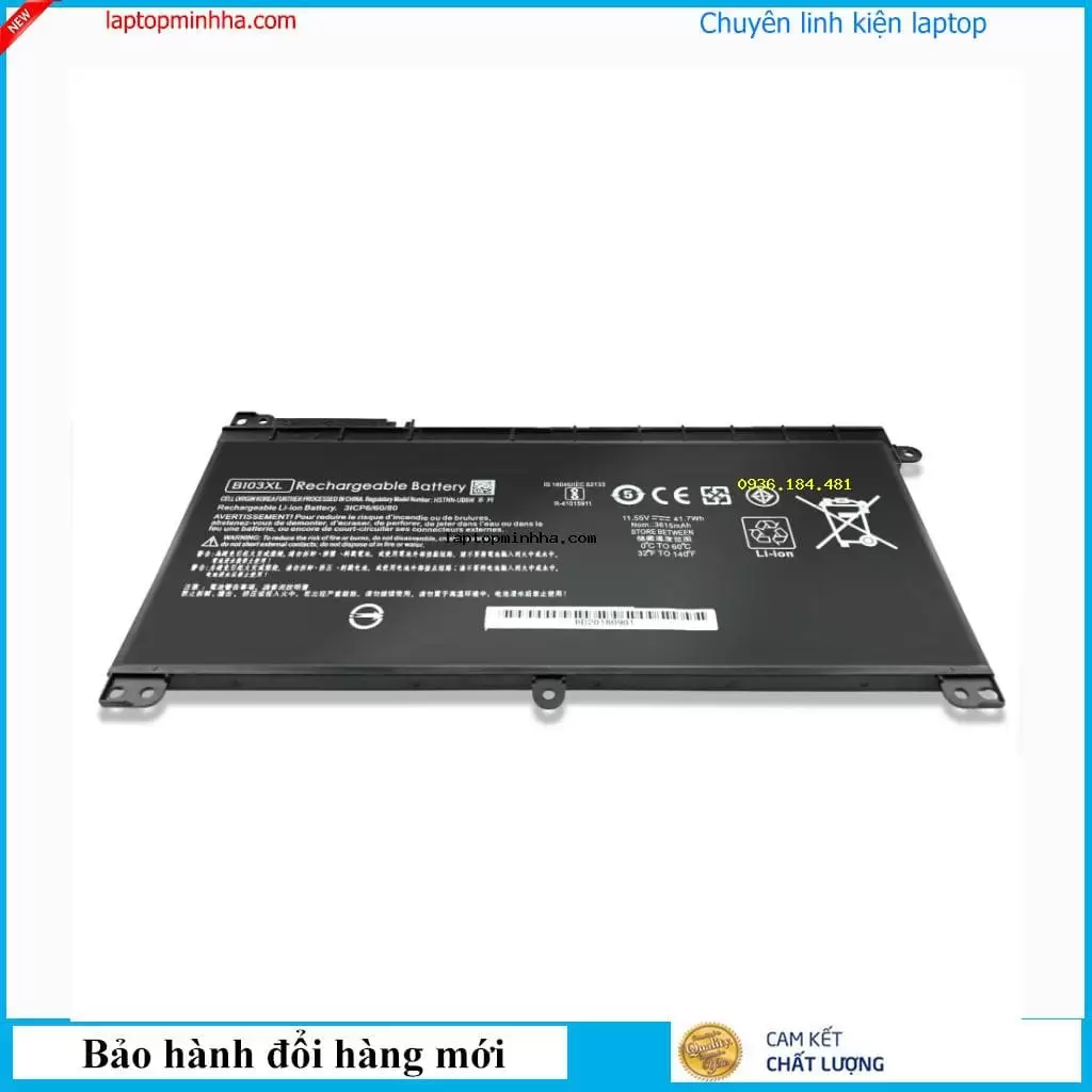 Pin laptop HP 844203-850