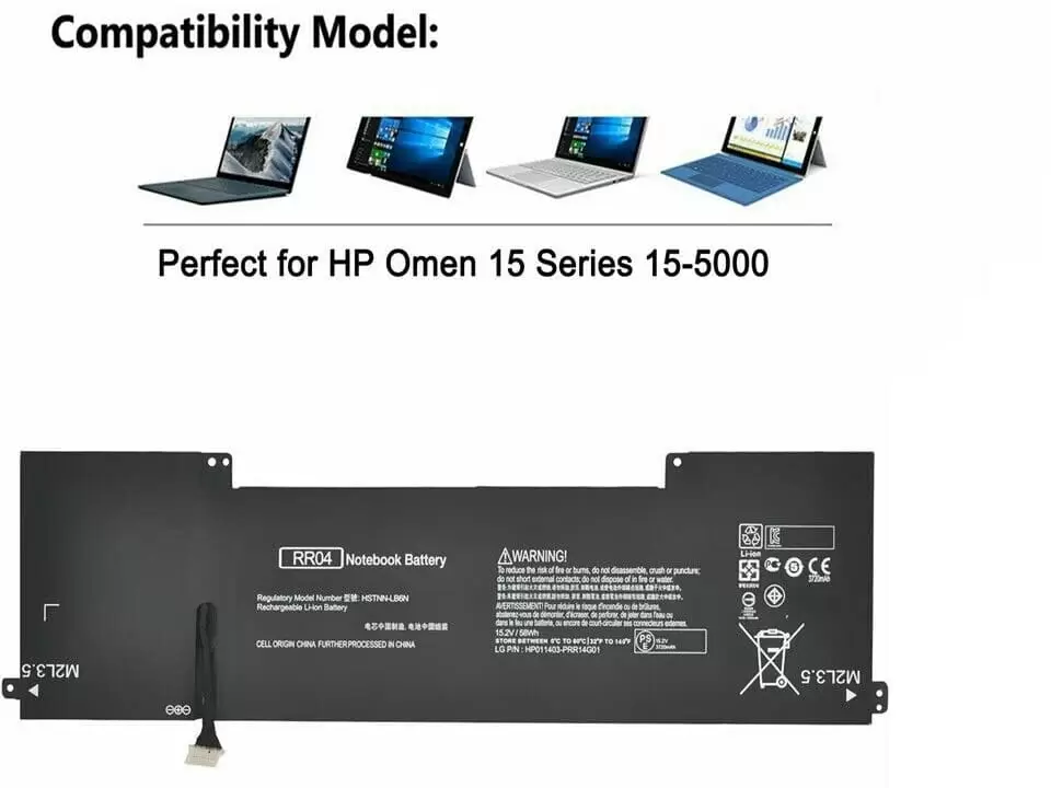 Pin dùng cho laptop HP OMEN Notebook 15-5019TX