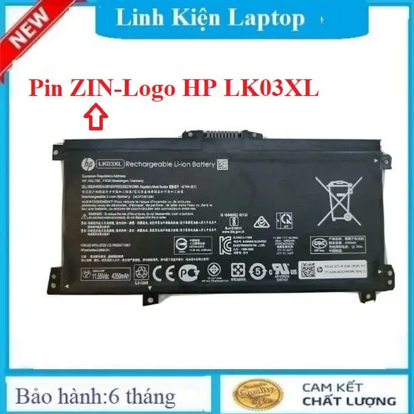 Pin laptop HP Envy X360 15-BQ102UR