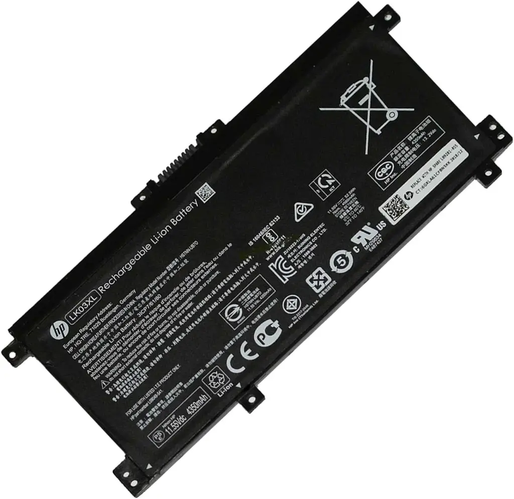 Ảnh pin HP LK03XL