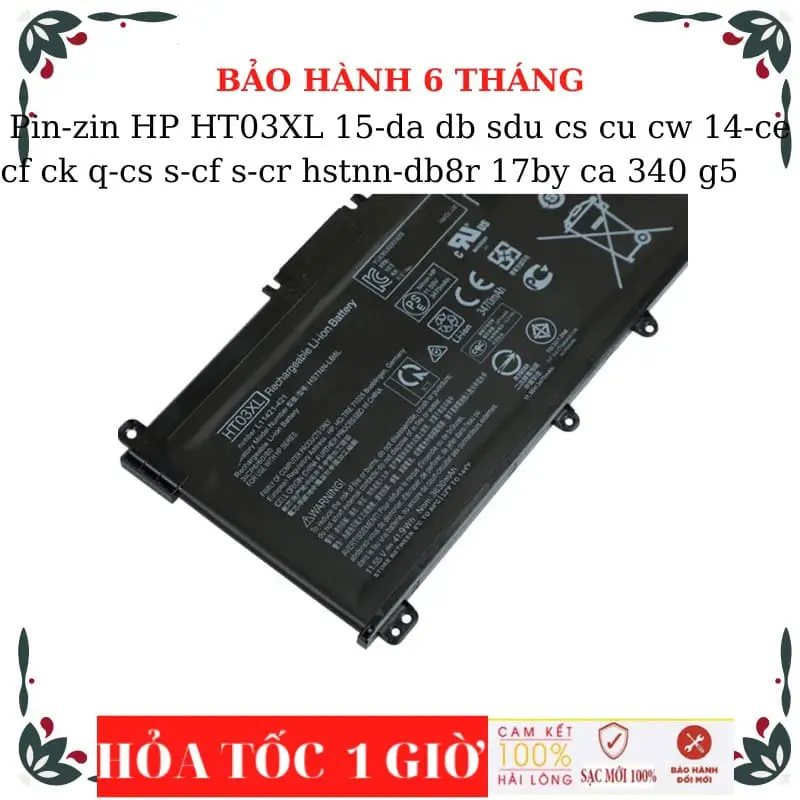 Pin dùng cho laptop HP 15-CD000