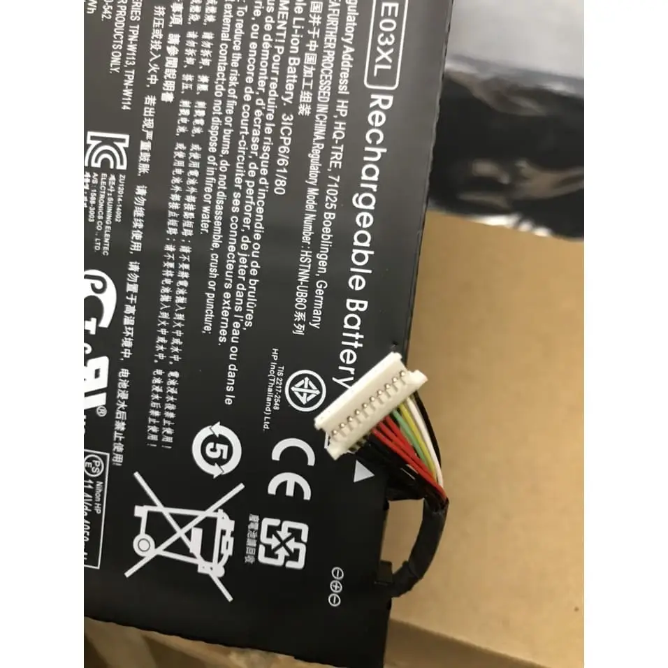 Pin dùng cho laptop HP Pavilion X360 15-BK060SA