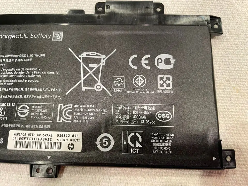 Pin dùng cho laptop HP WA03XL