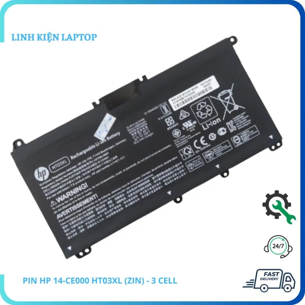 Pin dùng cho laptop HP 14S-CF000