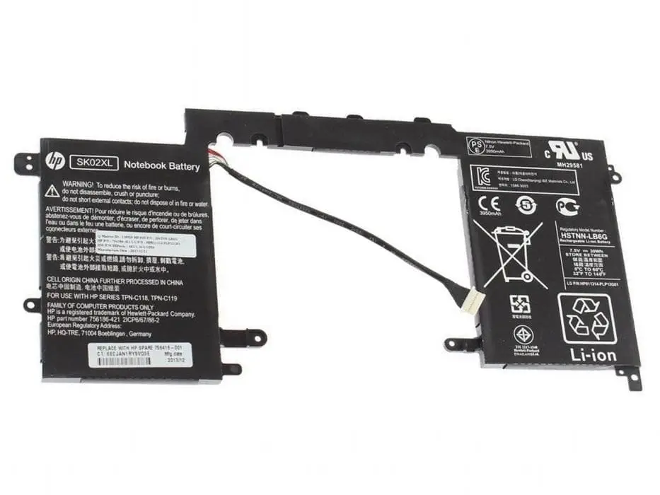 Pin laptop HP TPN-C118