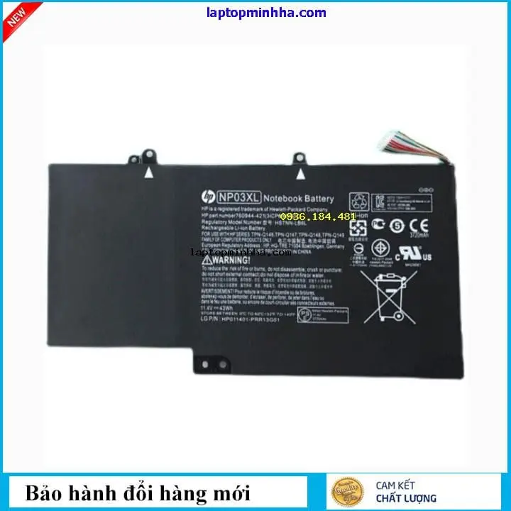 Pin laptop HP TPN-Q148