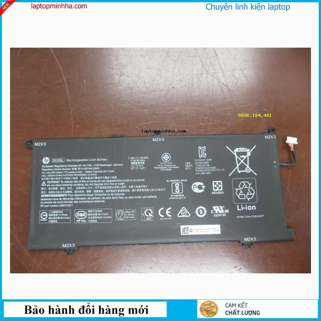 Pin laptop HP Chromebook X360 14-DA0002NG