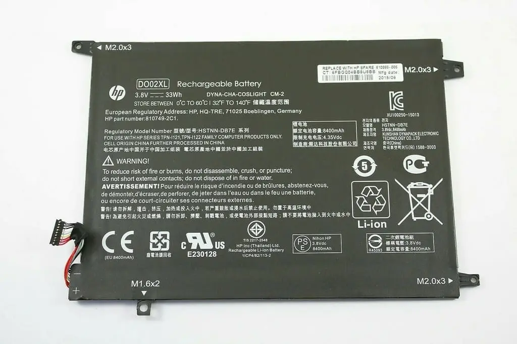 Pin laptop HP 810985-005