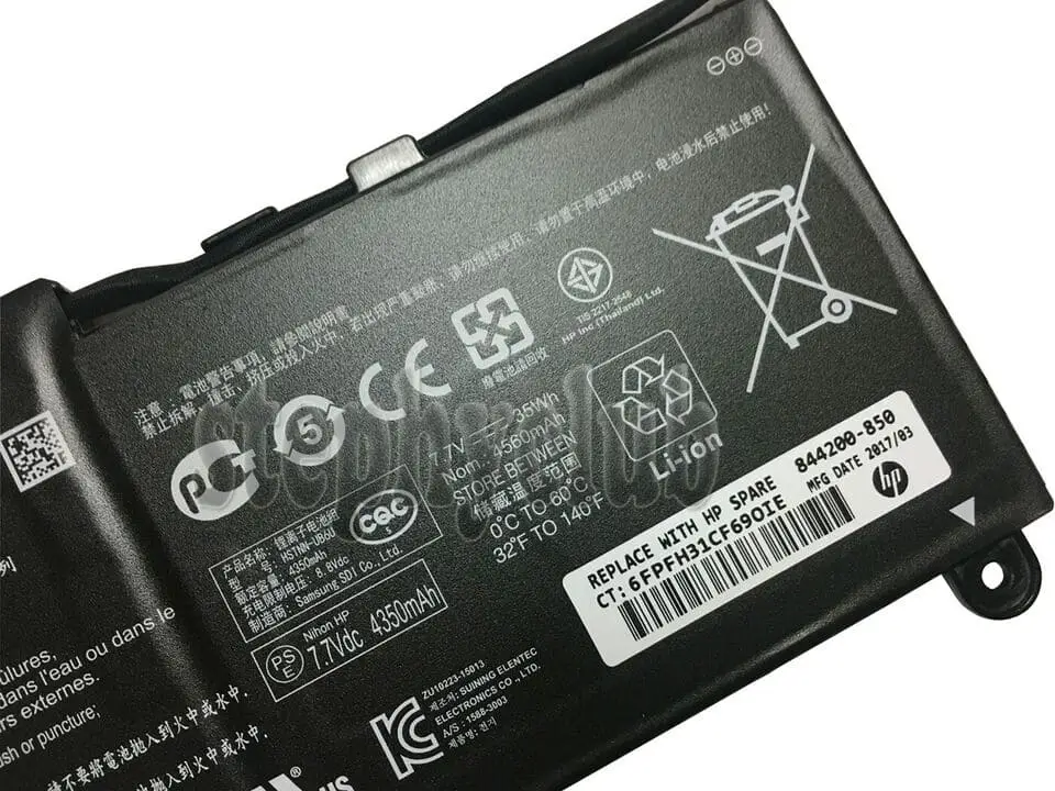 Pin dùng cho laptop HP NU02035XL