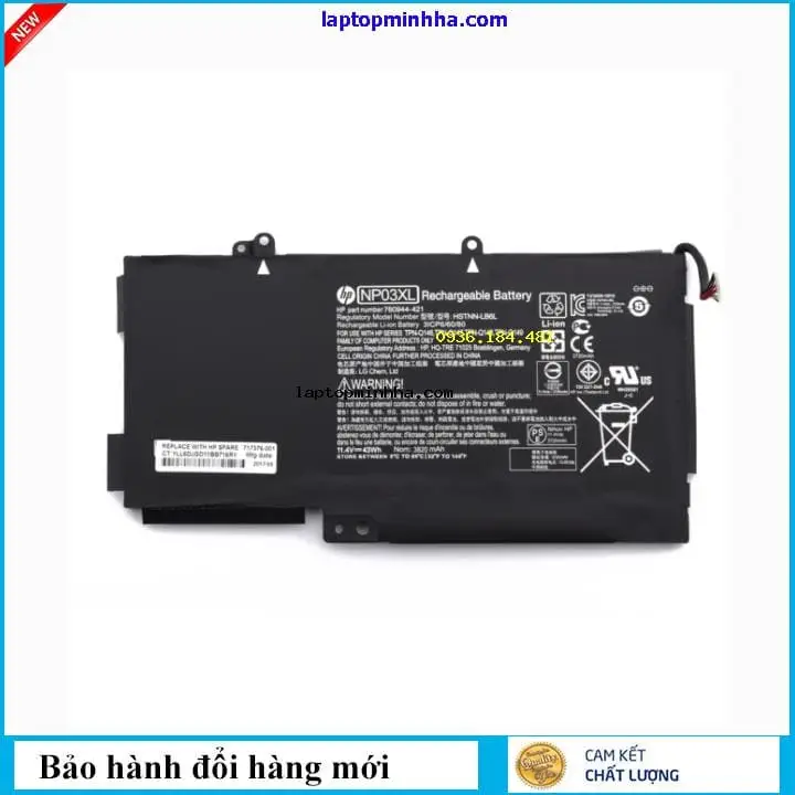 Pin laptop HP HSTNN-LB6L