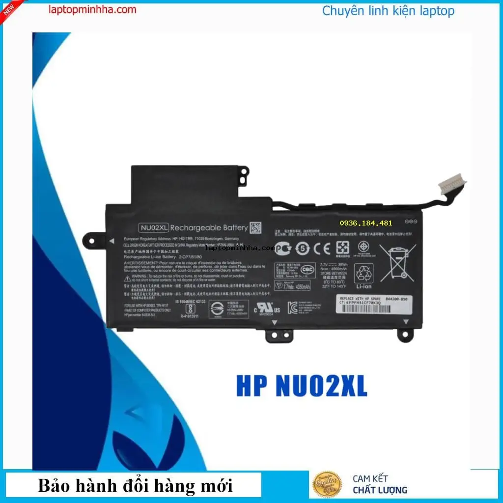 Pin dùng cho laptop HP Pavilion X360 11-U066TU