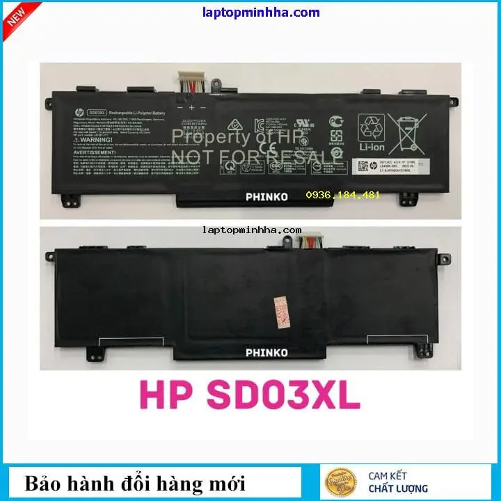 Pin dùng cho laptop HP L84392-006