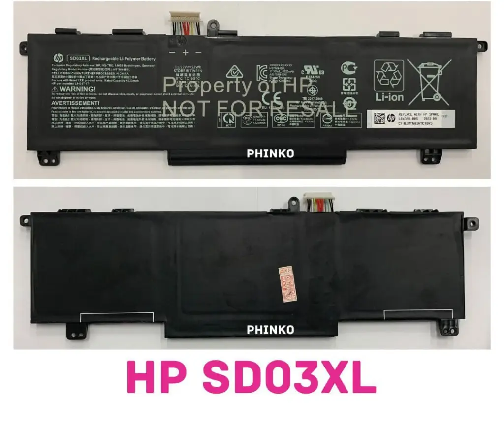 Pin laptop HP Omen 15-EK0600NC