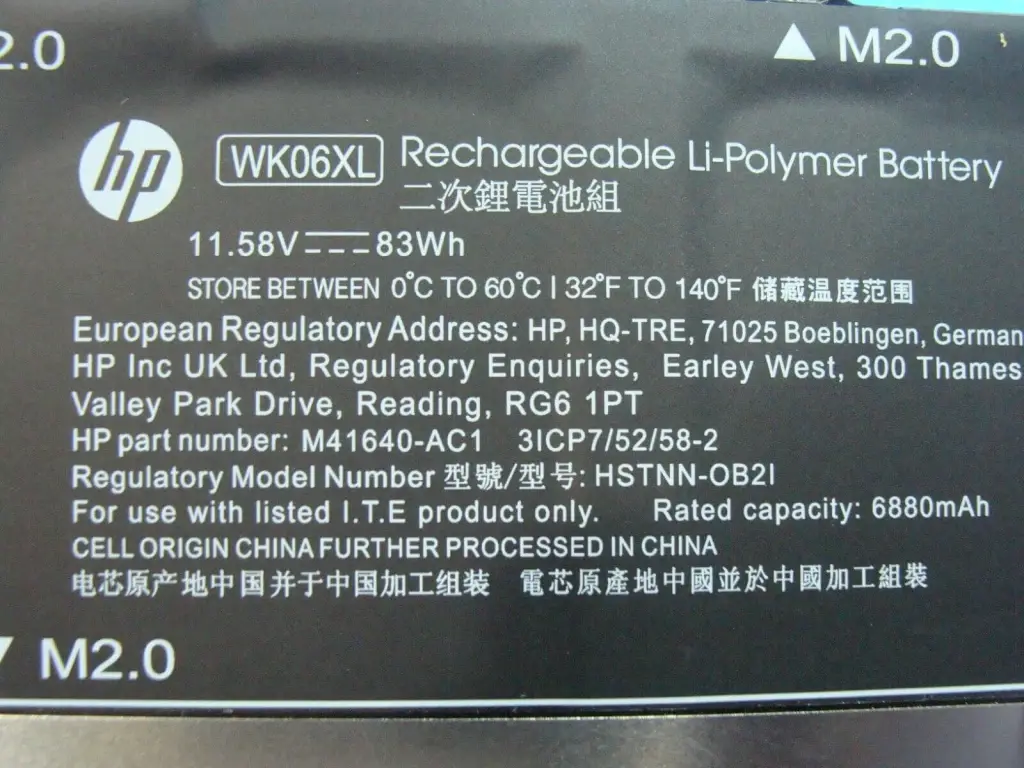 Pin dùng cho laptop HP Omen 16-c000