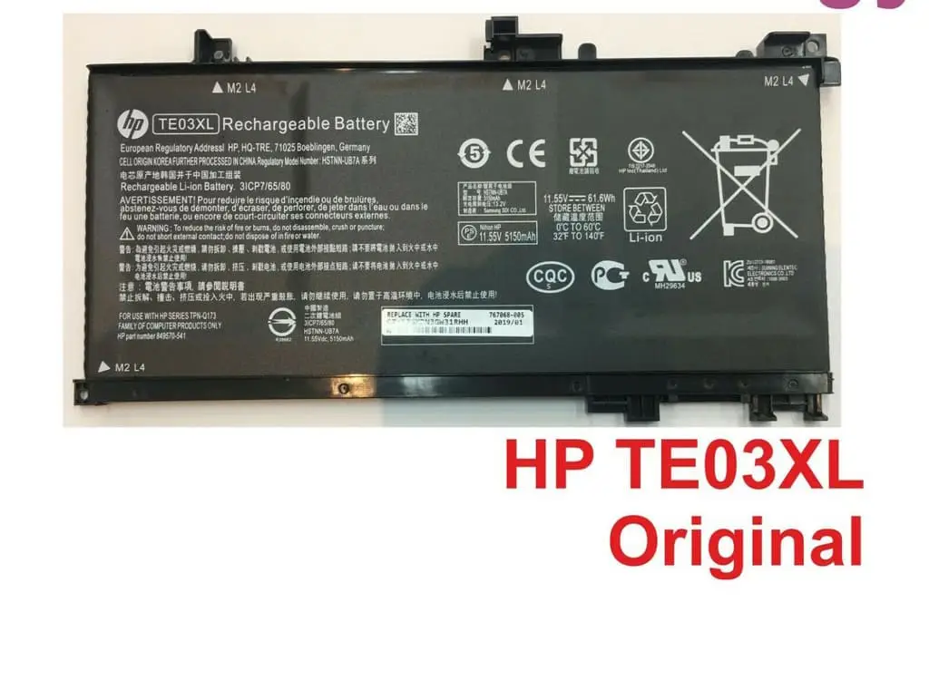 Pin dùng cho laptop HP Omen 15-AX002NA