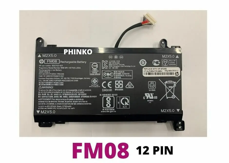 Pin dùng cho laptop HP Omen 17-AN103NP