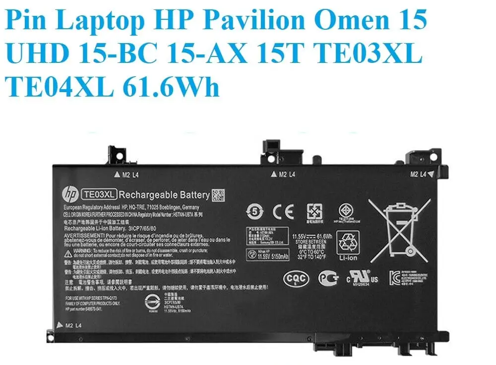 Pin dùng cho laptop HP Pavilion 15-BC404NO