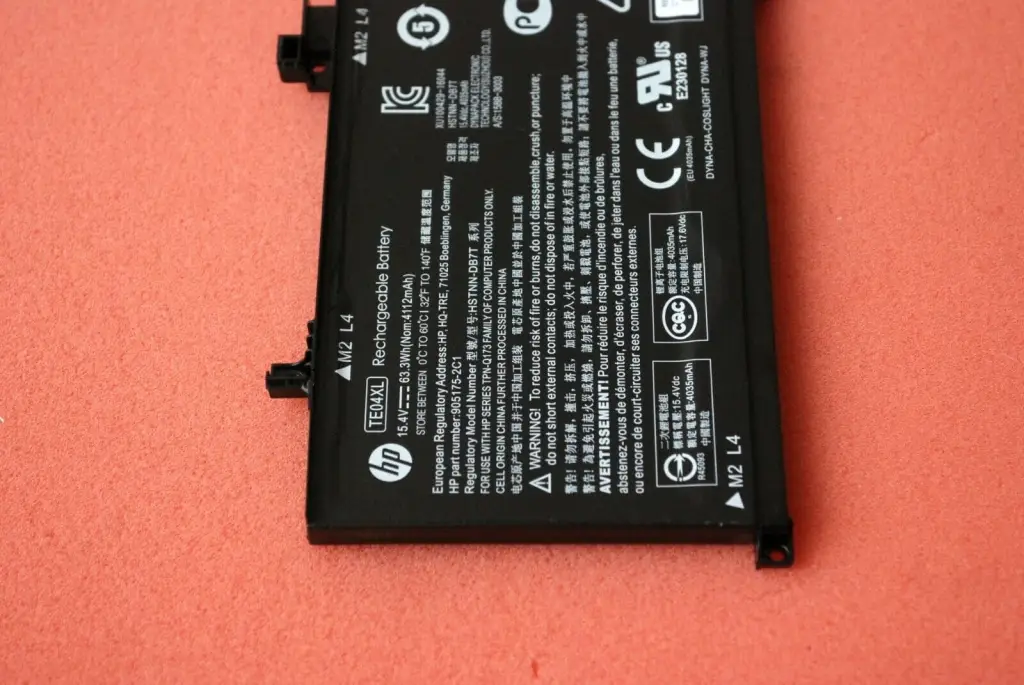Pin laptop HP Omen 15-AX225ND