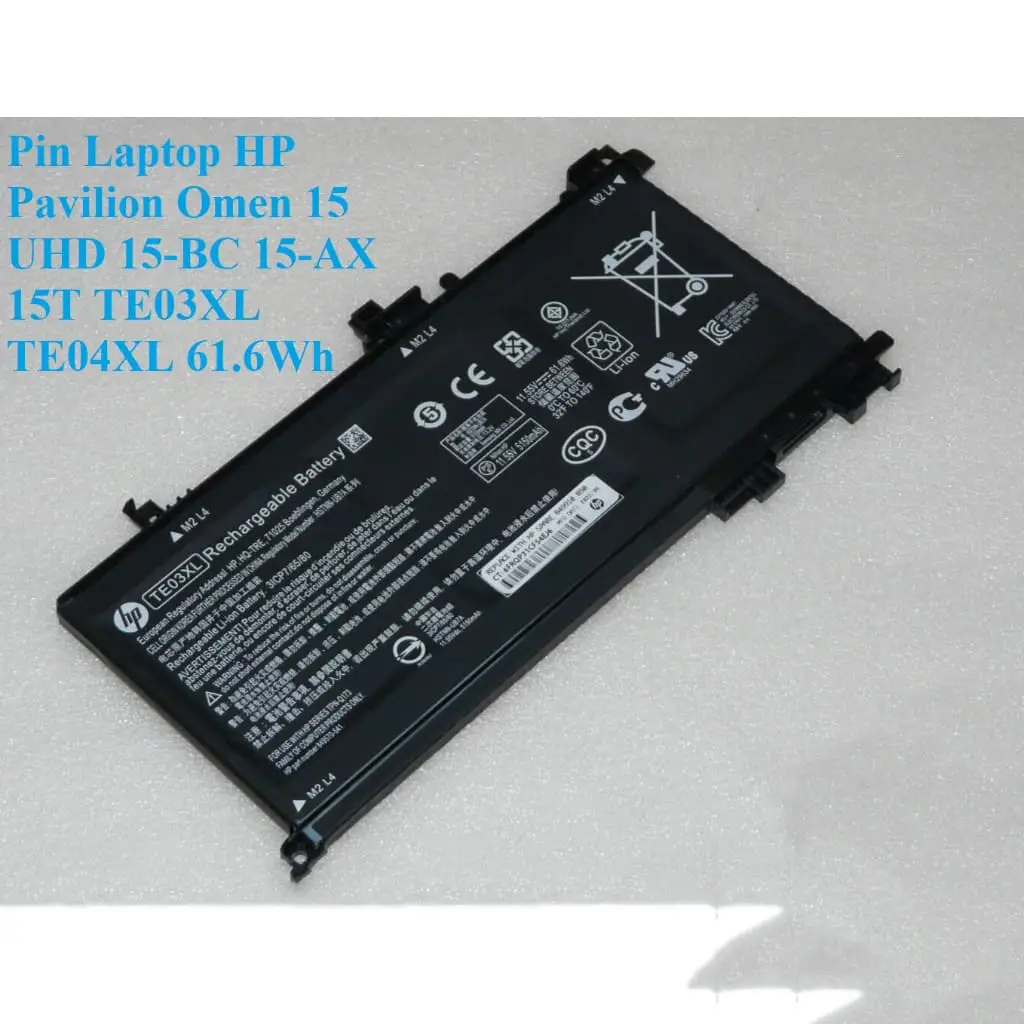 Pin dùng cho laptop HP Omen 15-AX054NW